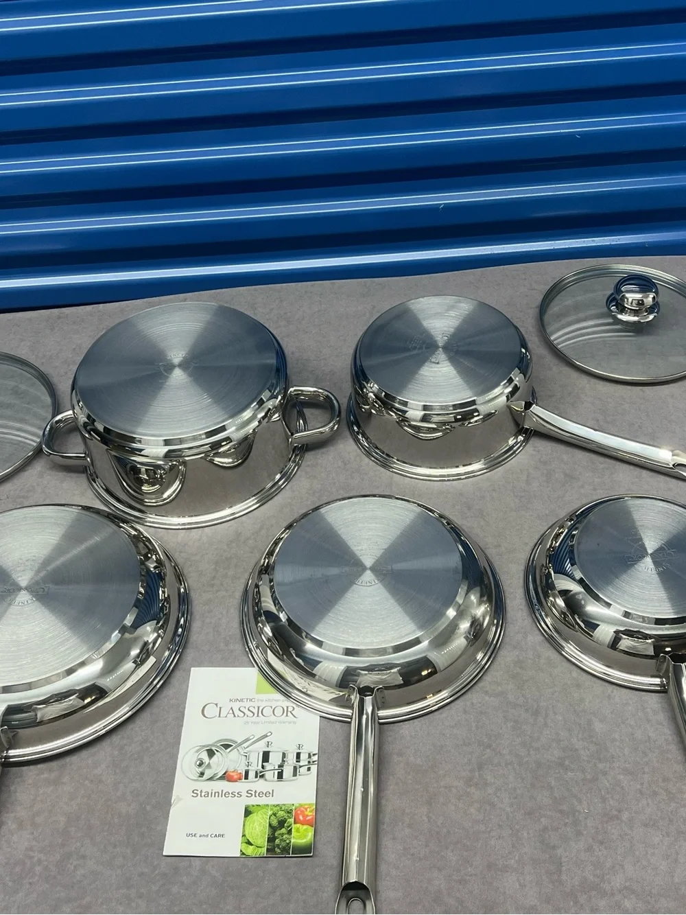 Classiques Entier Stainless Steel Cookware Set - Silver
